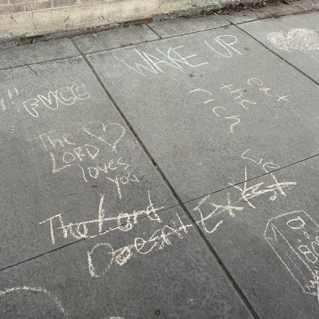 Some fun sidewalk chalk