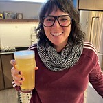 First pour of Kari’s homebrew