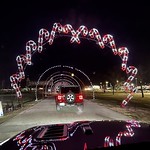 driving - 4x4 night at jolly holiday lights
