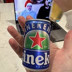 beer - and I randomly had a lil baby NA Heineken too!