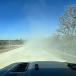 jeep - The visibility on this road was not great